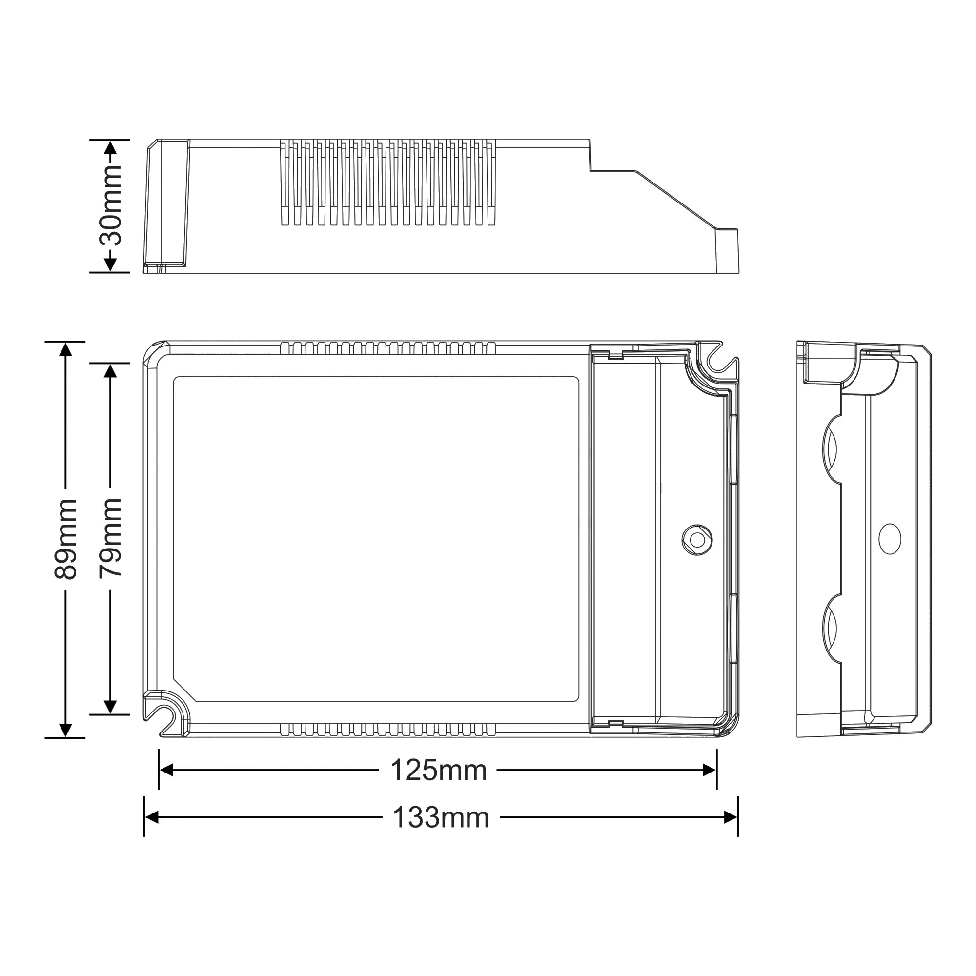 DALI, Push Dim, PWM, 5-50W Current Dimmable Drive DC 10-54V DALI-50-500-1750-F1P1  LTECH Dali Constant Current